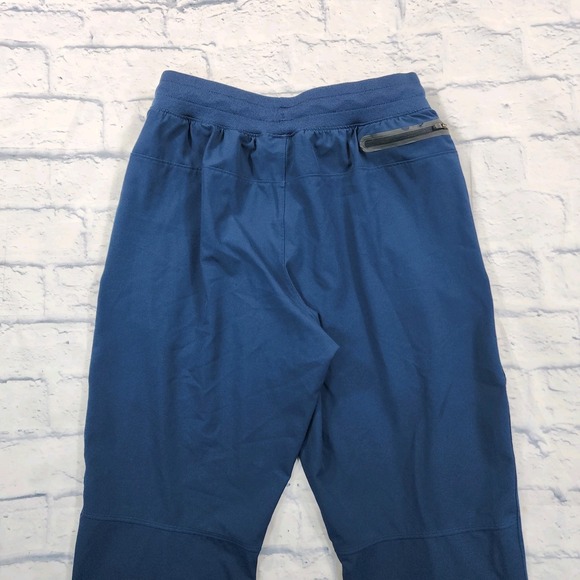 Under Armour Pants MENS M Blue UA Elite Straight Leg Stretch Sweatpants - Picture 11 of 13